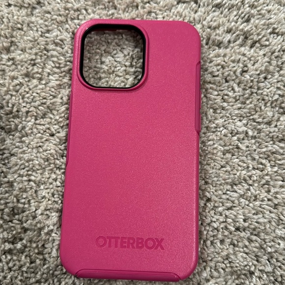 OtterBox iPhone 13 Pro Symmetry Series+ Case - Strawberry Pink - Picture 1 of 6